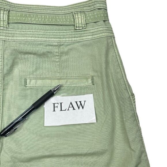 Anthropologie Pilcro And The Letterpress Utility A-line  Green Skirt - Picture 7 of 10